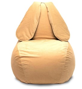 Кресло Зайка (длинные уши), желтый в Элисте - предосмотр