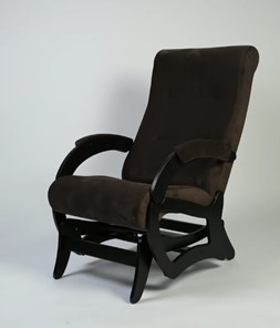 Кресло-качалка Амелия, ткань шоколад 35-Т-Ш в Элисте