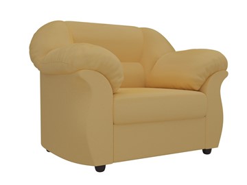 Мягкое кресло Карнелла, Желтый (микровельвет) в Элисте
