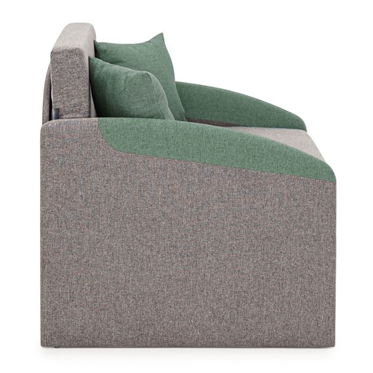 Раскладное кресло Polto серо-коричневый/шалфей (рогожка) в Элисте - изображение 8
