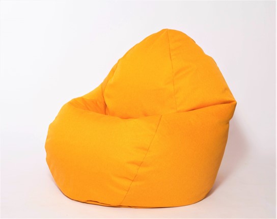 Кресло-мешок Макси, рогожка, 150х100, оранжевое в Элисте - изображение