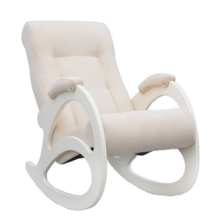 Кресло-качалка Модель 4 без лозы, Malta 01A-рогожка в Элисте - изображение