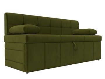 Кухонный диван Лео, Зеленый (микровельвет) в Элисте - предосмотр