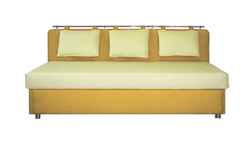 Кухонный диван Модерн большой со спальным местом в Элисте - предосмотр