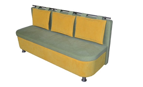 Кухонный диван Трапеза прямой 160х55х75 в Элисте - изображение