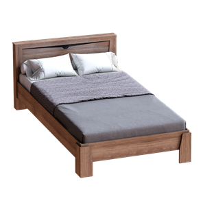 Кровать с подъемным механизмом Соренто 1400, Дуб стирлинг в Элисте - предосмотр