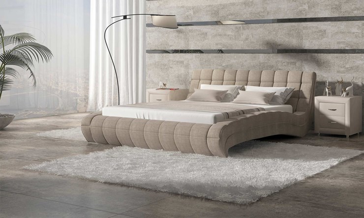 Односпальная кровать Milano 90х190 с основанием в Элисте - изображение 18