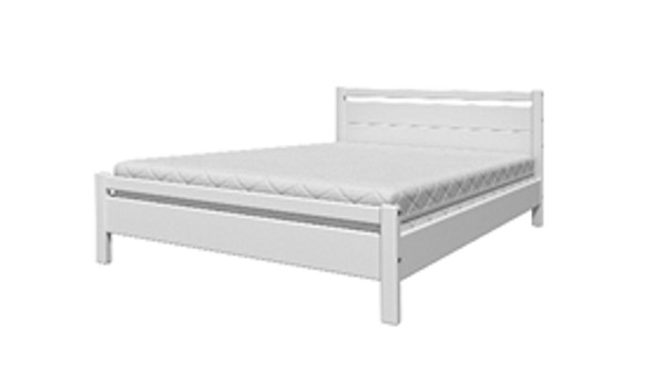 Кровать Вероника-1 (Белый Античный) 120х200 в Элисте - изображение