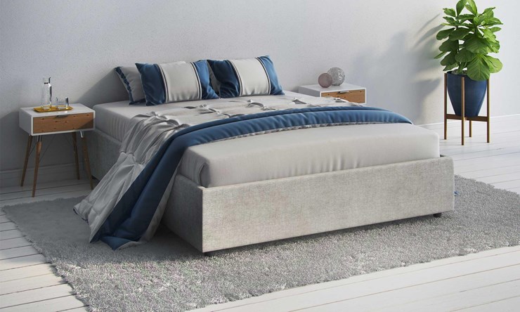 Кровать в спальню Scandinavia 160х200 с основанием в Элисте - изображение 14