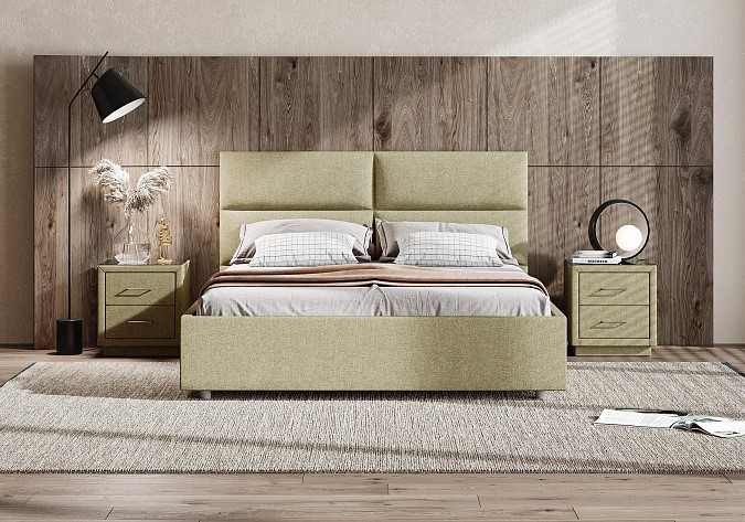 Двуспальная кровать Omega 160х190 с основанием в Элисте - изображение 1