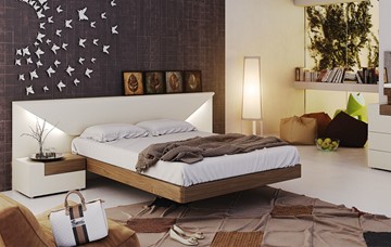 Кровать 2-х спальная Elena с подсветкой (180x200) в Элисте - предосмотр 1