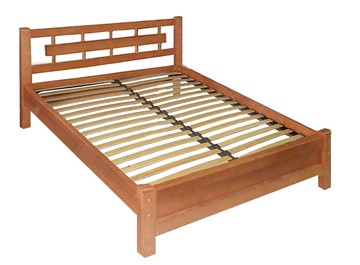 Спальная кровать Алина 140х190 с оcнованием в Элисте - предосмотр 1