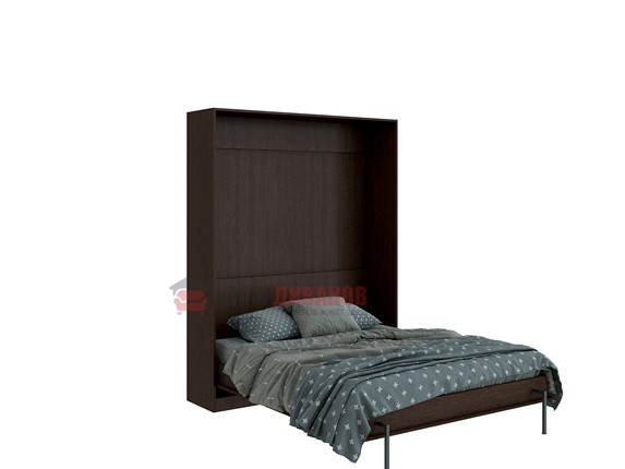 Кровать-шкаф Велена 3, 1600х2000, венге в Элисте - изображение