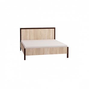 Двуспальная кровать Bauhaus 2 + 2.1 Основание с гибкими ламелями 1600, Дерево, Дуб Сонома в Элисте