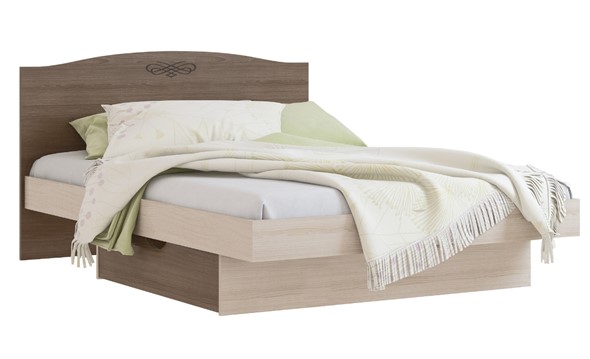 Спальная кровать Ванесса 140 c ящиком в Элисте - изображение