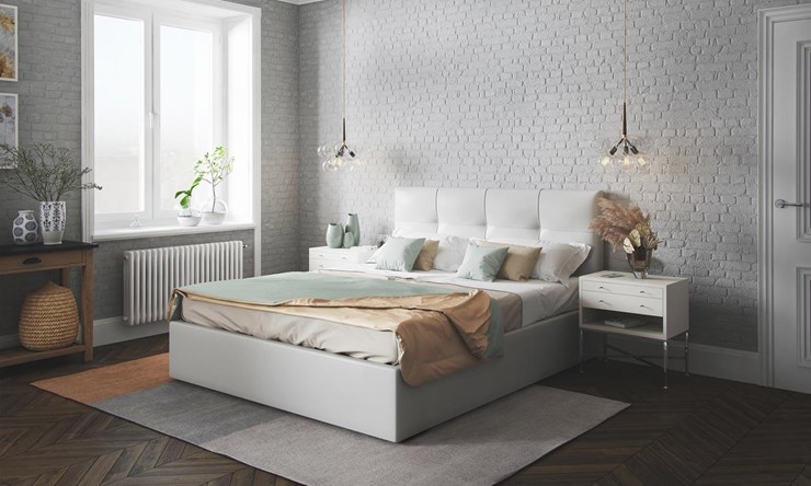 Спальная кровать Caprice 120х190 с основанием в Элисте - изображение 8