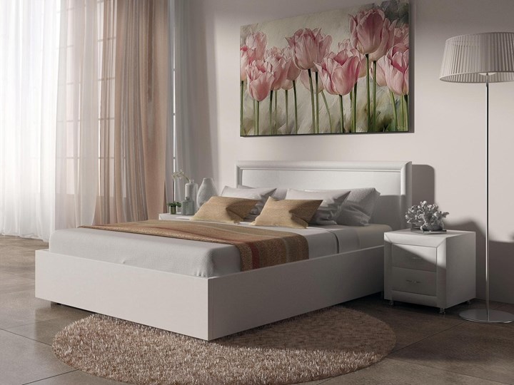 Двуспальная кровать Bergamo 180х200 с основанием в Элисте - изображение 1