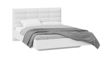 Кровать 2-х спальная Агата тип 1 (Белый) в Элисте