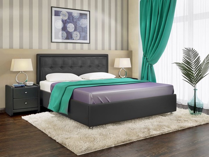 Спальная кровать Amelia размер 160*200 с основанием в Элисте - изображение 4