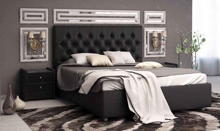Двуспальная кровать Beatrice с ортопедической решеткой 160х190 в Элисте - изображение 2