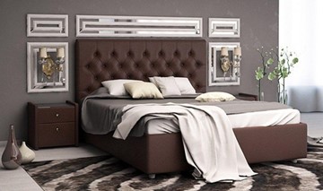 Двуспальная кровать Beatrice с ортопедической решеткой 160х190 в Элисте - предосмотр 4