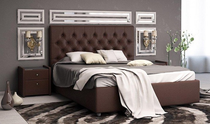 Двуспальная кровать Beatrice с ортопедической решеткой 160х190 в Элисте - изображение 4