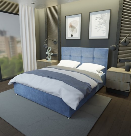 Кровать 2х-спальная Бэлль 160х200 с ортопедическим основанием в Элисте - изображение 3