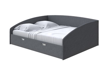 Кровать 2-спальная Bono 160х200, Рогожка (Savana Grey) в Элисте