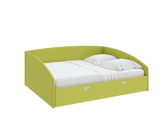 Кровать спальная Bono 160х200, Рогожка (Тетра Яблоко) в Элисте - изображение