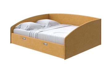 Кровать спальная Bono 180х200, Микрофибра (Diva Шафран) в Элисте