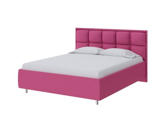 Кровать в спальню Chessy 180х200, Рогожка (Savana Berry (фиолетовый)) в Элисте - изображение