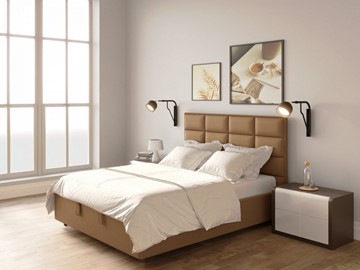 Кровать в спальню Chocolate 1800х1900 с подъёмным механизмом в Элисте - предосмотр