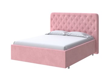 Кровать 2-спальная Classic Large 180х200, Велюр (Casa Жемчужно-розовый) в Элисте