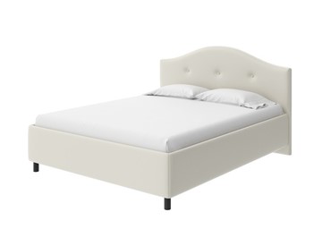 Двуспальная кровать Como (Veda) 7 180x200, Экокожа (Белый) в Элисте