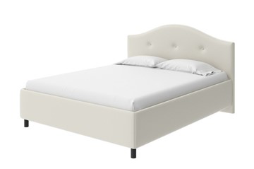 Двуспальная кровать Como (Veda) 7 200x200, Экокожа (Белый) в Элисте