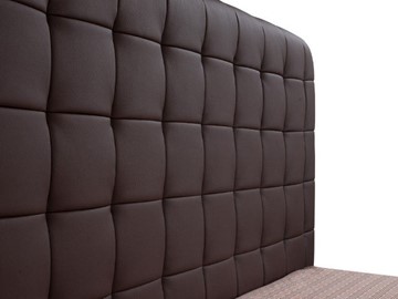 Двуспальная кровать Corso-3 140x200, Искусственная шерсть (Лама Лён) в Элисте - предосмотр 2