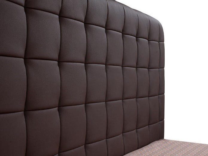 Кровать 2-спальная Corso-3 180x200, Искусственная шерсть (Лама Лён) в Элисте - изображение 2