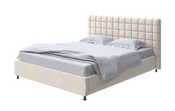 Кровать двуспальная Corso-3 200x200, Велюр (Casa Сахарный) в Элисте