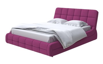 Кровать двуспальная Corso-6 140x200, Рогожка (Savana Berry) в Элисте - предосмотр
