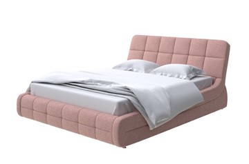 Кровать 2-х спальная Corso-6 140x200, Шенилл (Piano 10 Винтажный розовый) в Элисте - предосмотр