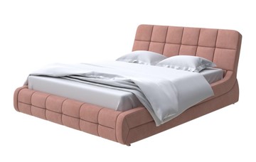 Двуспальная кровать Corso-6 140x200, Велюр (Ultra Амаретто) в Элисте - предосмотр