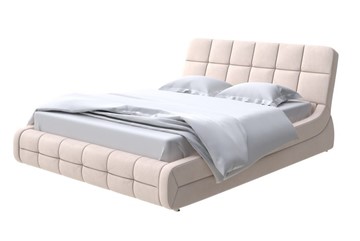 Кровать в спальню Corso-6 140x200, Велюр (Ultra Суфле) в Элисте