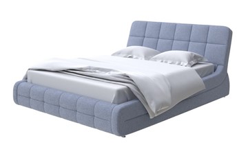 Кровать спальная Corso-6 160х200, Рогожка (Firmino Голубой лед) в Элисте