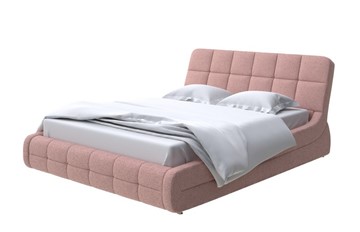 Кровать в спальню Corso-6 160х200, Шенилл (Piano 10 Винтажный розовый) в Элисте