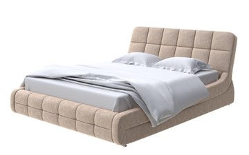 Кровать спальная Corso-6 180х200, Флок (Бентлей Какао) в Элисте