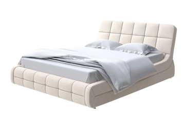 Кровать спальная Corso-6 180х200, Искусственная шерсть (Лама Бежевый) в Элисте