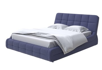 Кровать спальная Corso-6 180х200, Рогожка (Firmino Полуночный синий) в Элисте