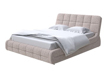 Спальная кровать Corso-6 180х200, Рогожка (Levis 14 Бежевый) в Элисте