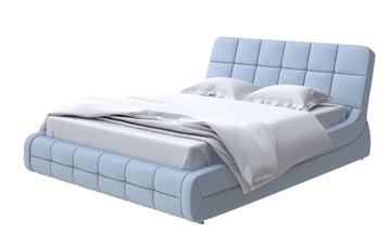Спальная кровать Corso-6 180х200, Велюр (Scandi Cotton 21 Китайский Голубой) в Элисте