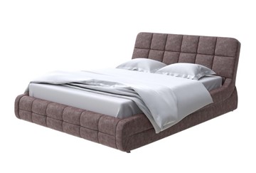 Спальная кровать Corso-6 200х200, Флок (Бентлей Кофейный) в Элисте